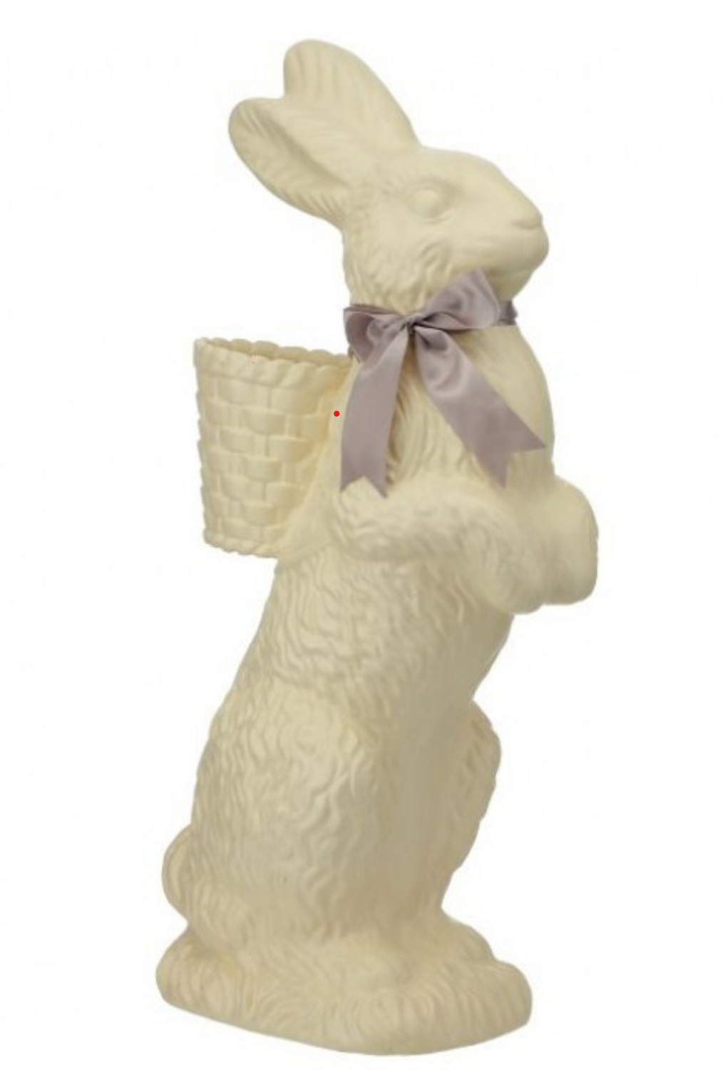 35" “Chocolate” Bunny with Basket | Brown or Ivory