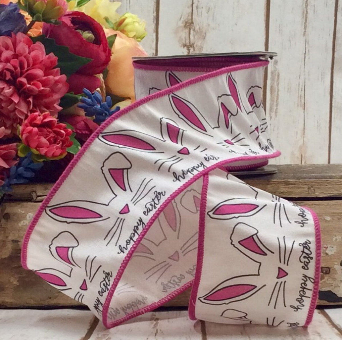 Easter Ribbon for Bows, Spring Wreaths, and DIY Decor– Design Decor ...
