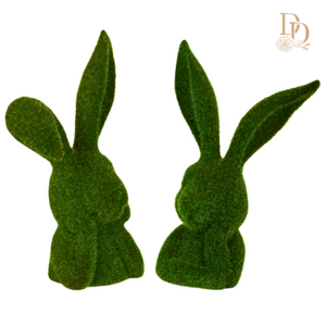 10" Moss Thinking Rabbit Bust (Sold Individually)