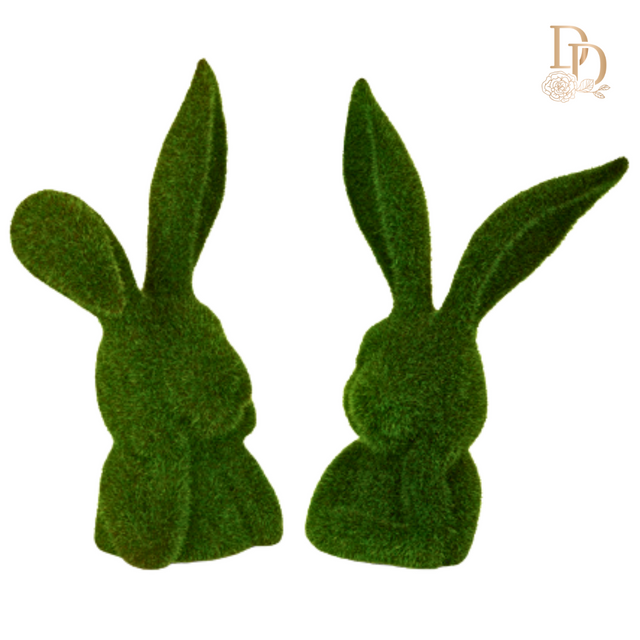 10" Moss Thinking Rabbit Bust (Sold Individually)