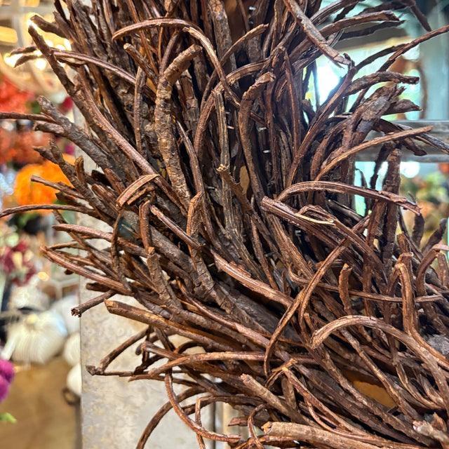 23.75" x 3.5" Brown Thick Split Wreath