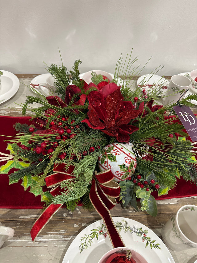 "Home for the Holidays" Signature Christmas Table piece
