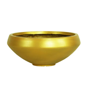 23" Gold Bowl with Taper Bottom