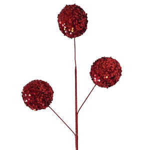 25" Sequin Ball Spray