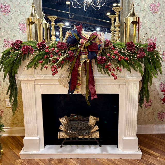 Fall Garland Kit | Burlap & Burgundy