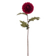 Dahlia Stem, Ivory, Burgundy, Plum, Cinnamon, additional view