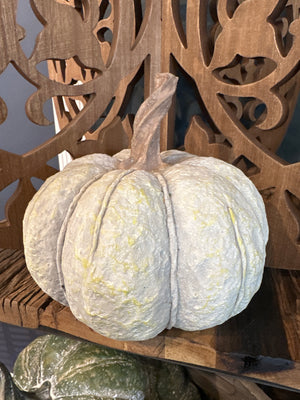 8" Cream Pumpkin
