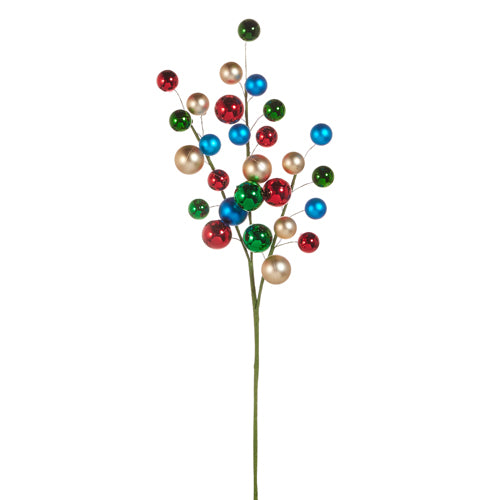 30.5" Multicolor Ball Spray