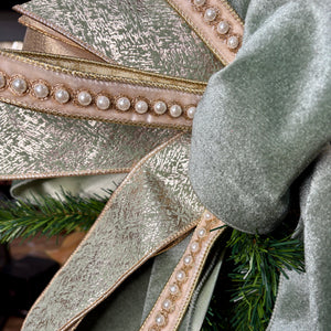 20" Sage & Splendor Designer Christmas Bow *Limited Edition