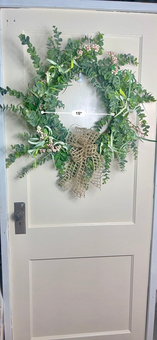 “Country Road” Designer Wreath 26"