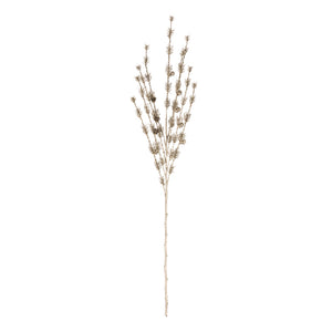 38" Needle Pine Spray-Champagne