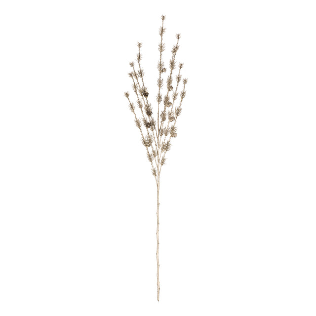 38" Needle Pine Spray-Champagne