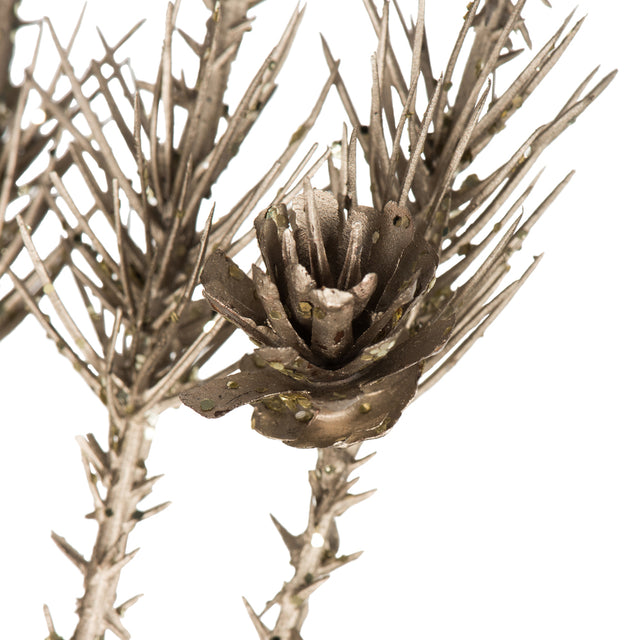 38" Needle Pine Spray-Champagne