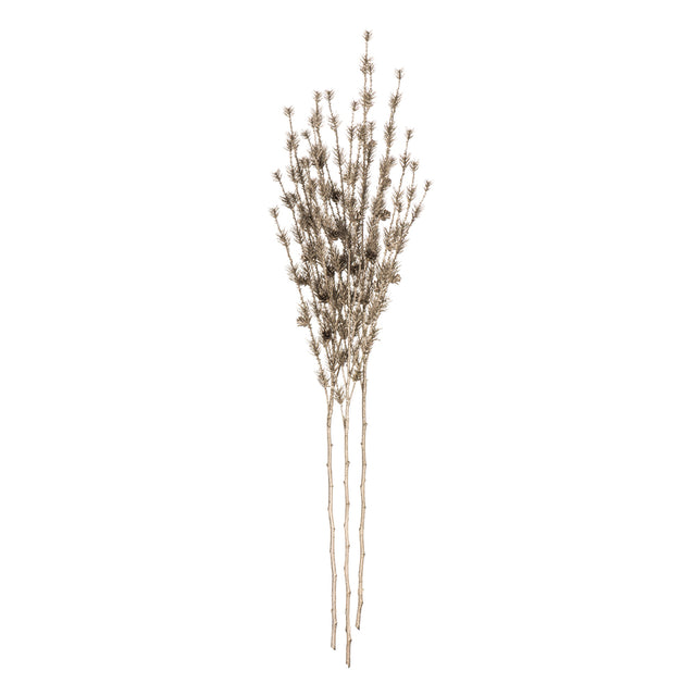 38" Needle Pine Spray-Champagne
