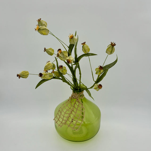 31" Green Rosehip Stem