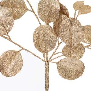 25" Café Latte Dogwood Glitter Spray