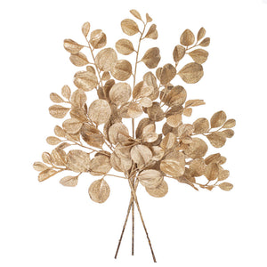 25" Café Latte Dogwood Glitter Spray