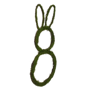 26" Mossy Twig Bunny Wreath