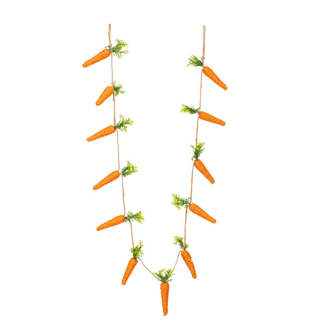 6ft Artificial Carrot Garland