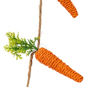 6ft Artificial Carrot Garland