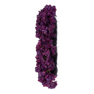 20" Real Touch Burgundy Hydrangea Wreath