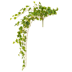 34" Artificial Green Ivy Hanging Bush