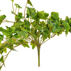 34" Artificial Green Ivy Hanging Bush