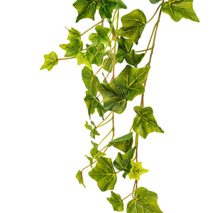34" Artificial Green Ivy Hanging Bush