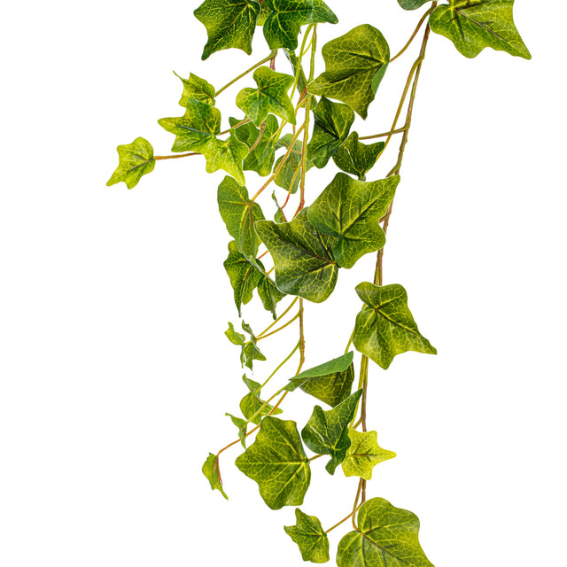34" Artificial Green Ivy Hanging Bush