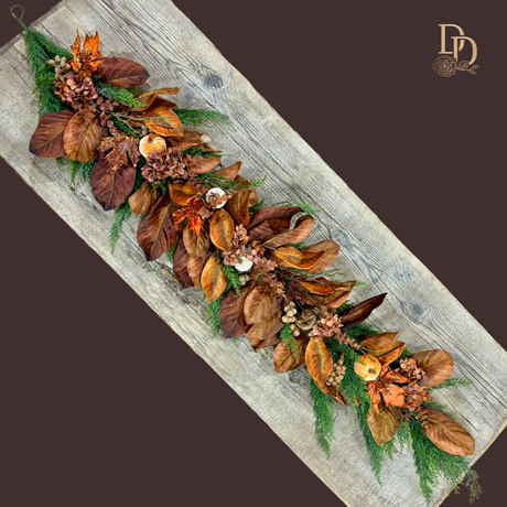 68 inch Velvet Harvest Designer Fall Garland