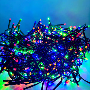 LED cluster lights us 8 function twinkle effect outdoor Multi