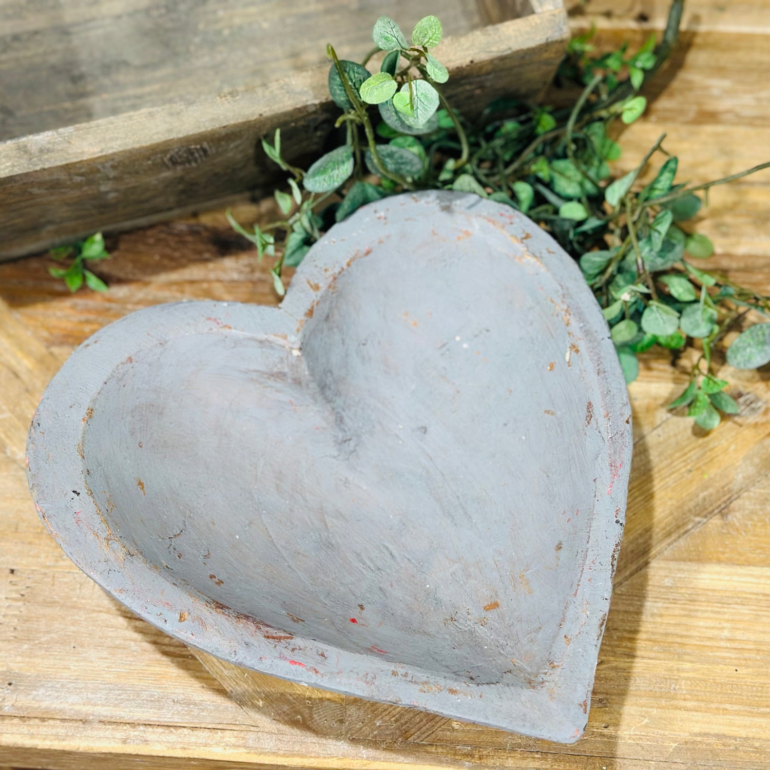 11" Heart Dough Bowl