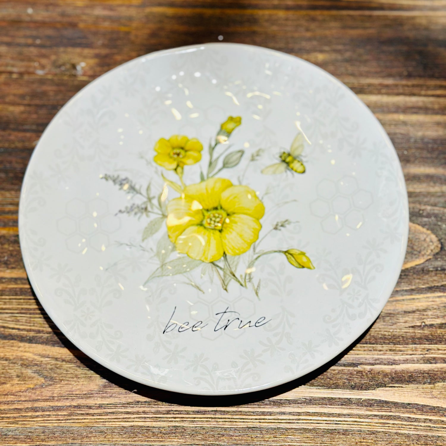 9" Bee Sweet Salad Plate
