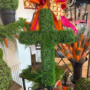 26" UV Grass Cross Stake with Hanger