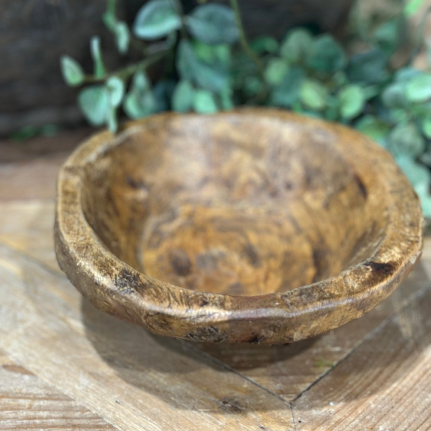 6" Petite Round Wooden Bowl