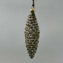6" Glass Pinecone Ornament