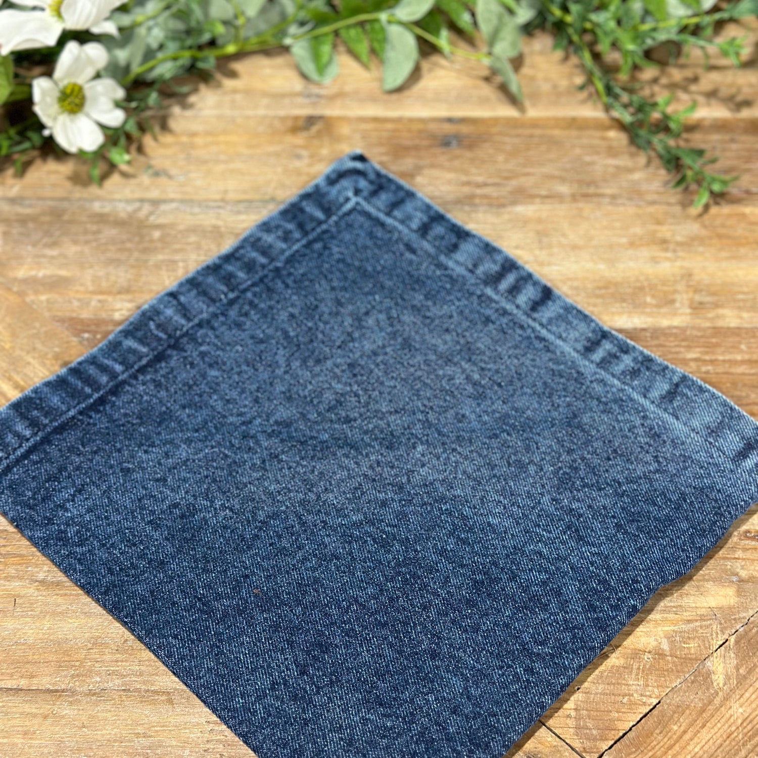 20.5" x 20.5" Denim Napkin
