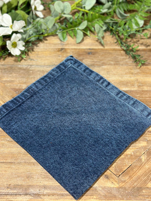 20.5" x 20.5" Denim Napkin