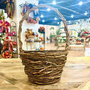 Grapevine Wall Basket | Available in 18" and 24" Sizes