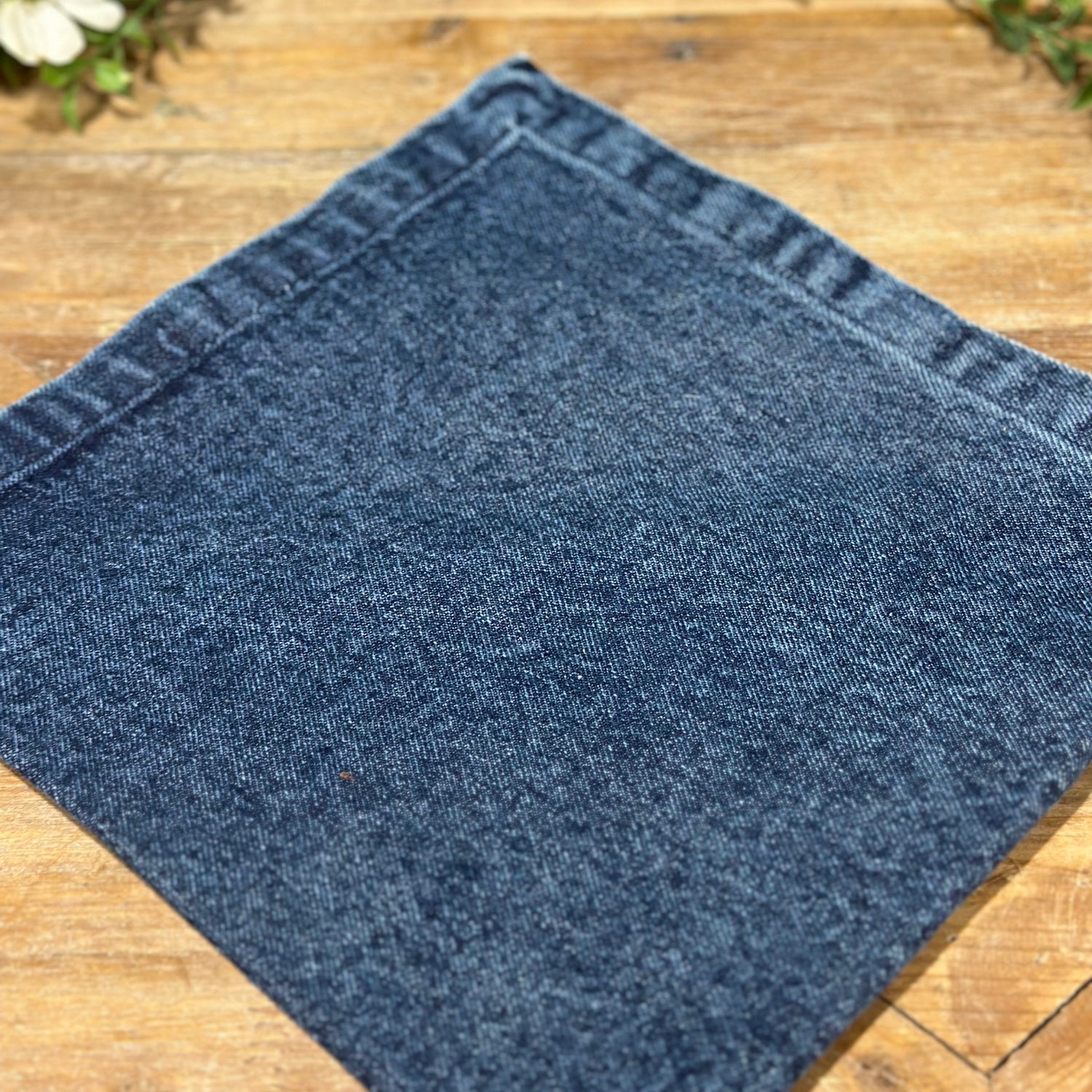 20.5" x 20.5" Denim Napkin