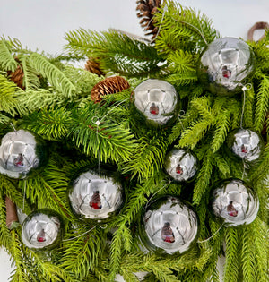 33" Garland of Glass - Gray