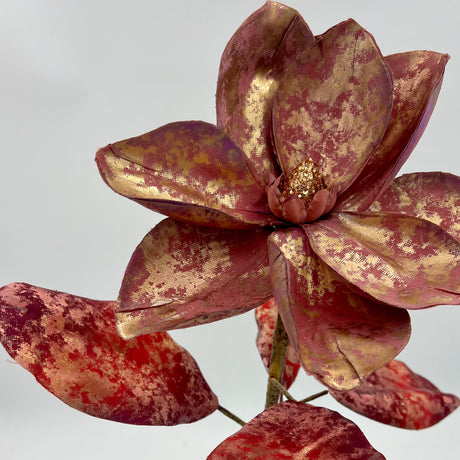 Wine Renaissance Gilded Magnolia Stem, additional view