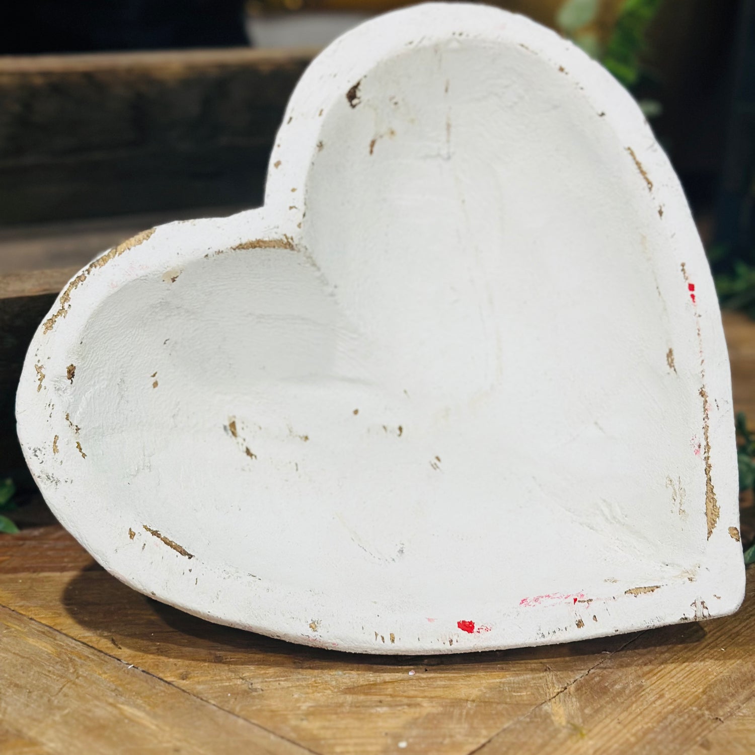 11" Heart Dough Bowl