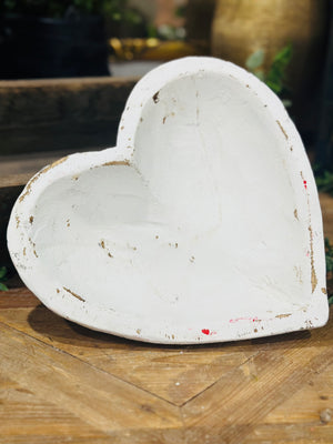 11" Heart Dough Bowl