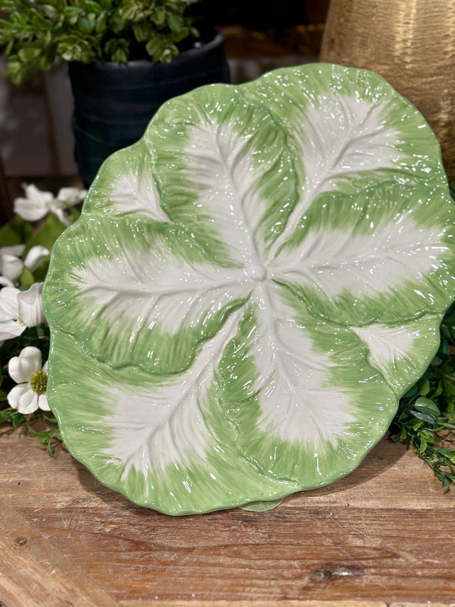 15.5" English Garden 3D Oval Platter