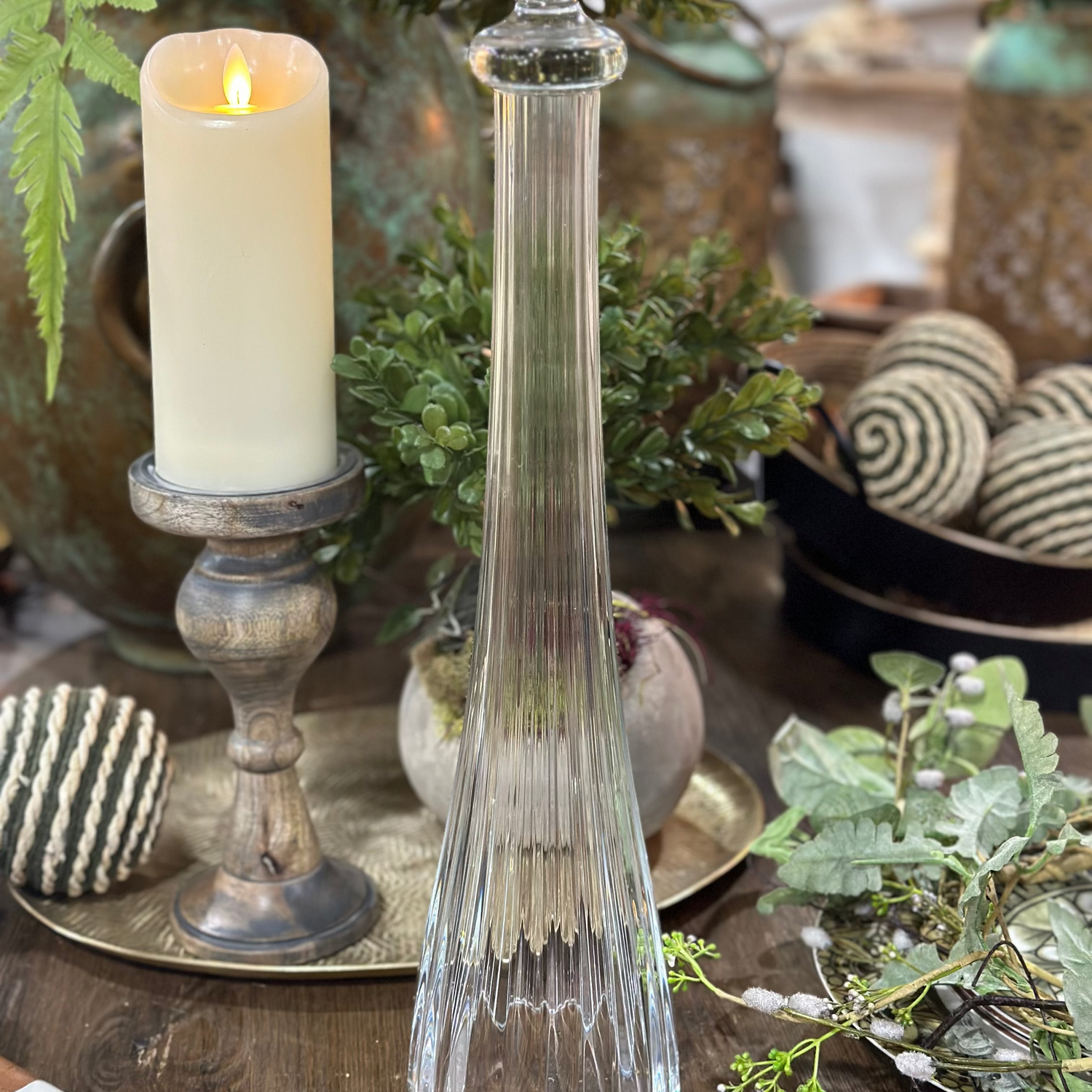 20" Evangeline Candlestick