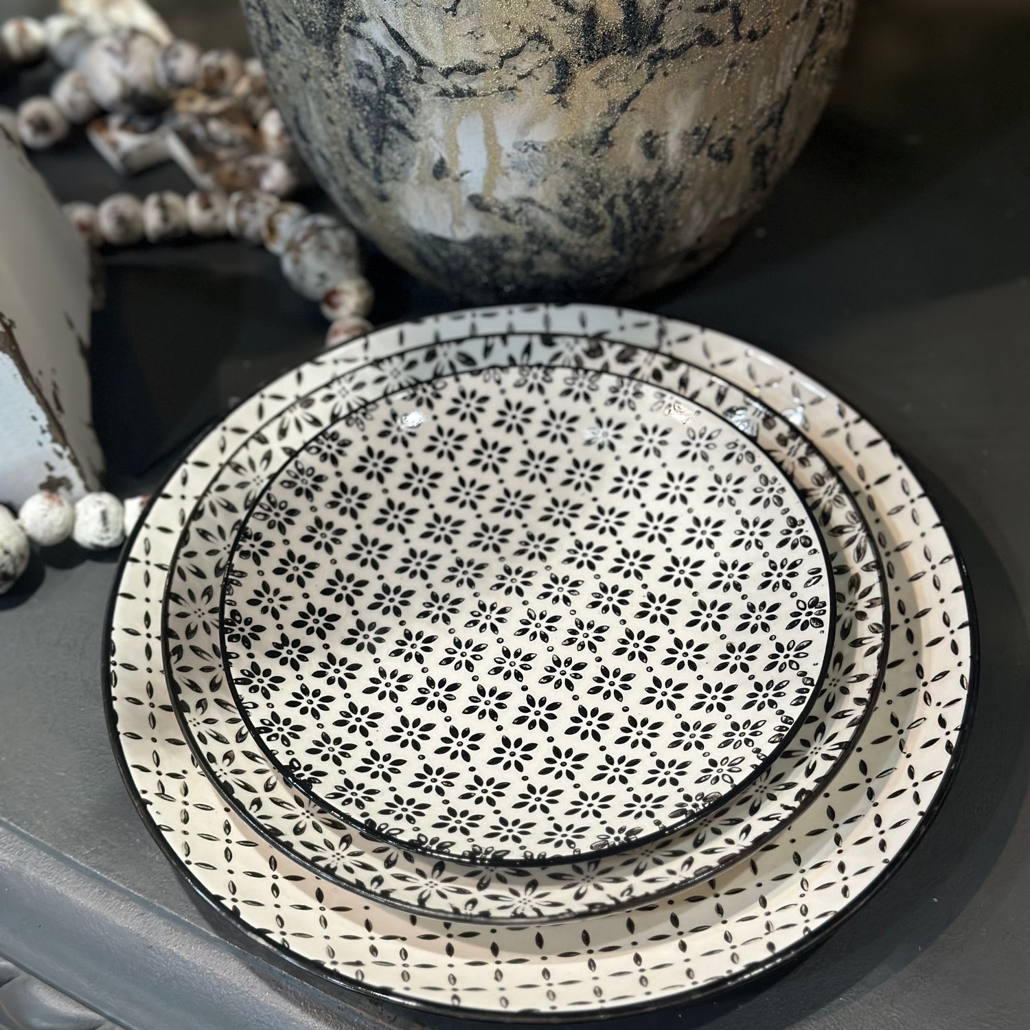 7” Norden Pattern Dessert Plate
