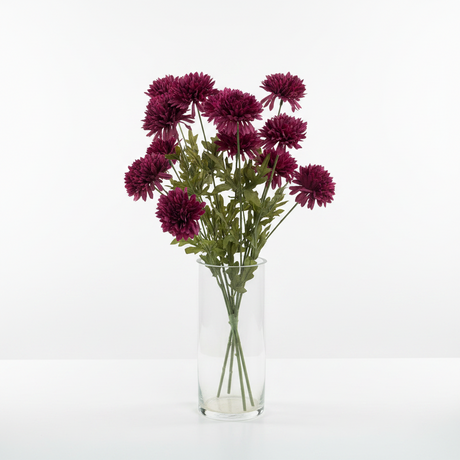 19 inch Plum Fall Mum Bundle