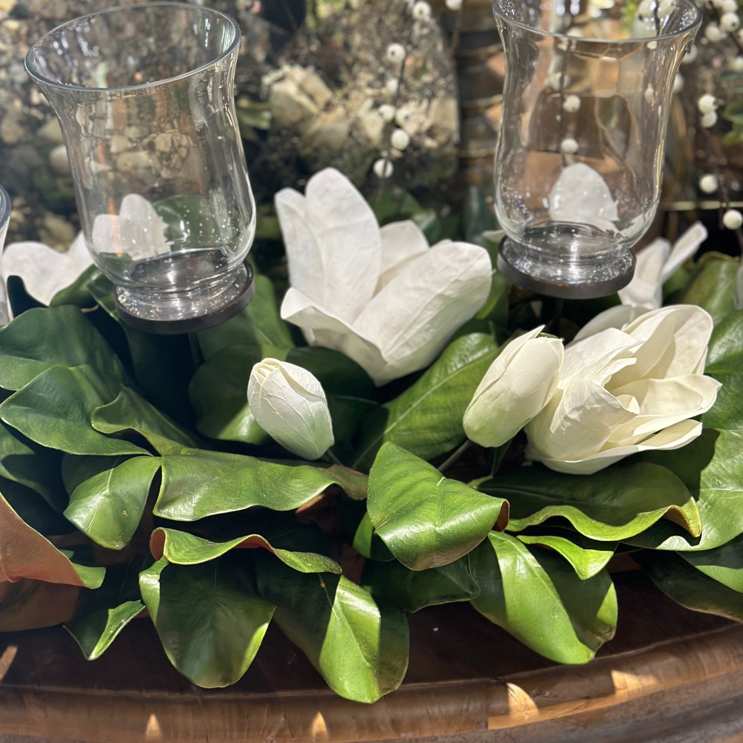 40" Magnolia Centerpiece