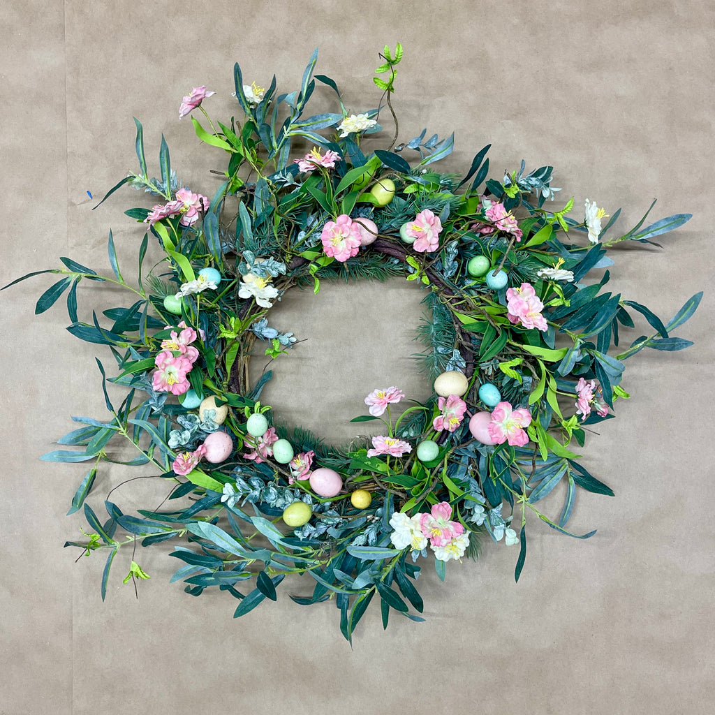 Easter Egg Wreath